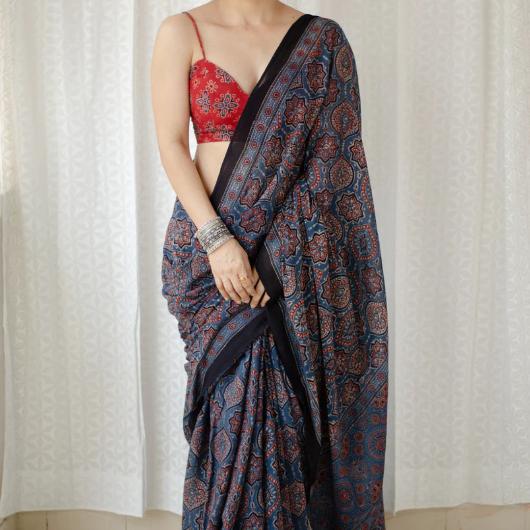 Premium Linen Saree