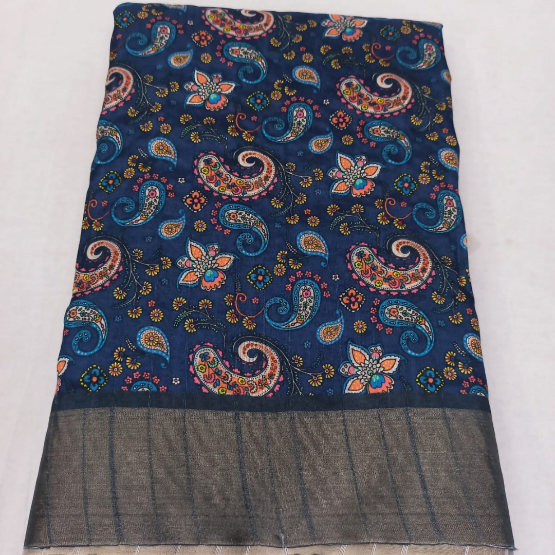 Handloom Saree with Matching Blouse