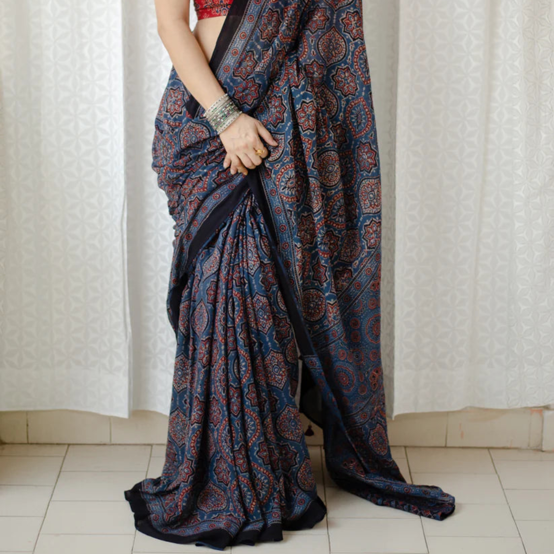 Premium Linen Saree