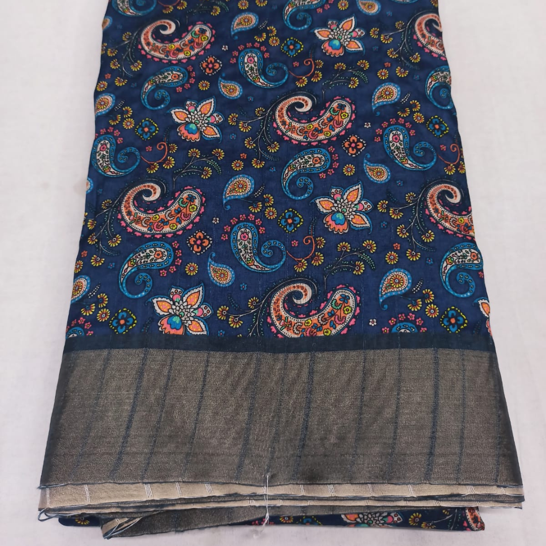 Handloom Saree with Matching Blouse